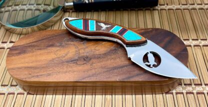 Buck 196 USA David Yellowhorse EAGLE 196 Alpha Hunter Artist Proof Knife - Image 3
