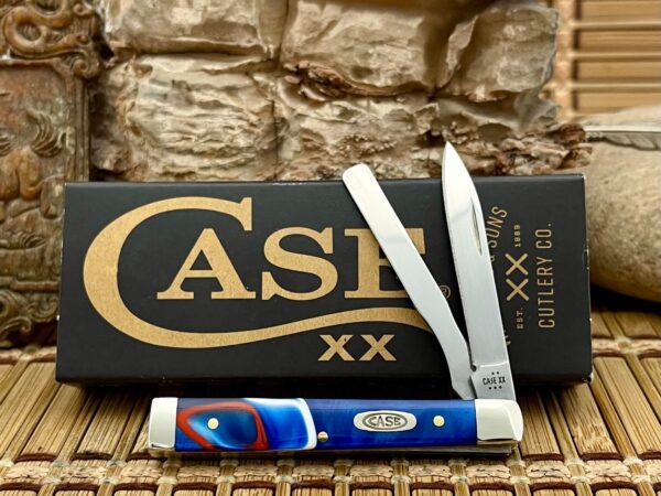 Case XX USA Smooth Patriotic Kirinite 11227 Baby Doc Knife