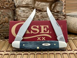 Case XX USA Pocket Worn Crandall GRAY Bone Carbon 58418 Muskrat Knife