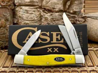 Case XX USA 2025 Smooth Yellow Bone 20029 Medium Stockman Knife
