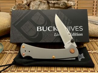 Buck 112 USA Ranger Slim Pro TRX Legacy Collection Titanium Lockback Knife