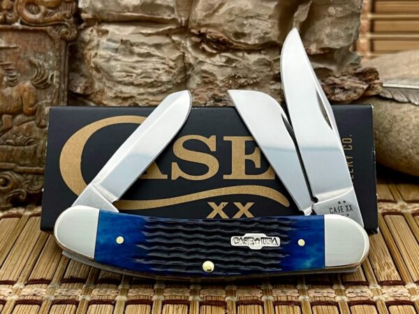 Case XX USA 2025 Rogers Corn Cob Blue Bone 2795 T. Bose Sowbelly Knife