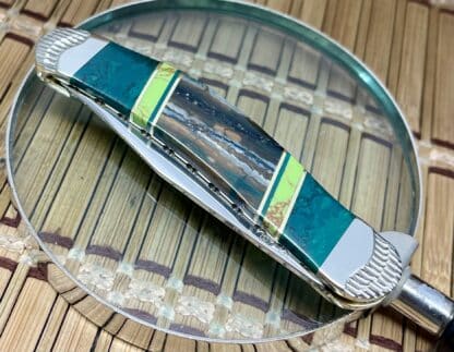 Case XX Wild Horse Custom Mammoth Tooth & Imperial Jade Sowbelly Knife #1/1 - Image 4