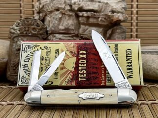 Case XX Classic 1990 Antique Elephant Bark Fossil Prototype Cigar Whittler Knife