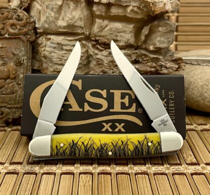 Case XX USA 2025 Yellow Bone MUSKRAT 1/500 Diamond XX Muskrat Pocket Knife - Image 2