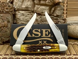 Case XX USA Heritage Jig Honeycomb Bone 32275 Muskrat Knife