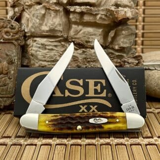Case XX USA Heritage Jig Honeycomb Bone 32275 Muskrat Knife