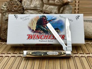 Winchester USA 2003 Ultra Rare Mammoth Fossil Doctor / Physician Knife