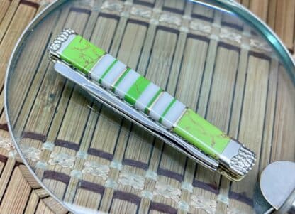 Case XX Wild Horse Custom Green Turquoise & Gaspeite Magicians Baby Doc Knife #1/1 - Image 4