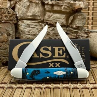 Case XX USA Caribbean Bone BASS Fishing 1/500 Diamond XX Muskrat Knife NEW