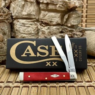 Case XX USA Smooth Dark Red Bone Diamond XX 1/500 Baby Doc Doctor Knife