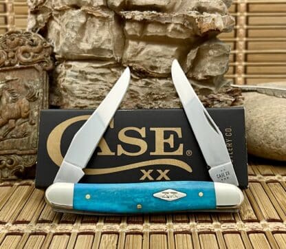 Case XX USA Smooth Caribbean Bone Diamond XX 1/500  Muskrat Knife NEW