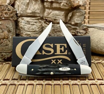 Case XX USA Jigged Buffalo Horn 65032 Stainless Muskrat Knife