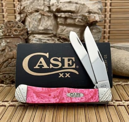 pink salmon trapper knife