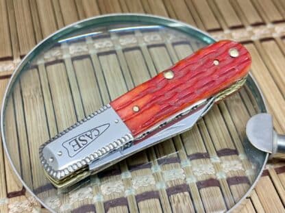 Barlow Knife – Case XX Custom Indian Paintbrush Bone with Scrolled Blades & Filework (#01 of 10) - Image 3