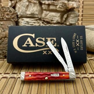 case xx engraved baby doc indian paintbrush bone 01