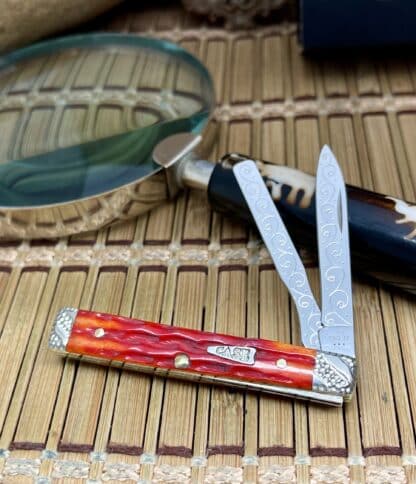 Engraved Baby Doc – Case XX Custom Indian Paintbrush Bone Knife (#01 of 10) - Image 2