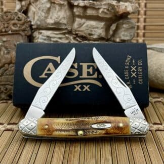 case stag knife, muskrat