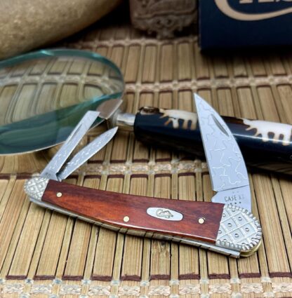 Engraved Case Seahorse Whittler – Chestnut Smooth Bone Knife (#01 of 25) - Image 2