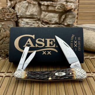 case whittler knife amber bone seahorse whittler