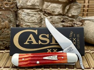 Case Indian Paintbrush Russlock – 2025 Smooth Bone Pocket Knife