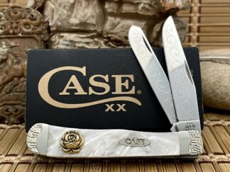 Case Custom Golden Rose Trapper – White Mica Pearl | 1 of 1