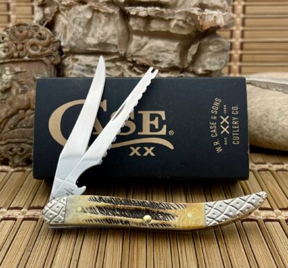 Rare Case XX Custom Engraved Bone Stag Fishing Knife – 4 of 50 Limited Edition - Image 4