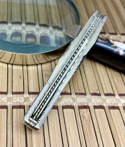Exclusive Case XX Custom Scrolled Bone Stag Fishing Knife – 5 of 50 made - Image 3