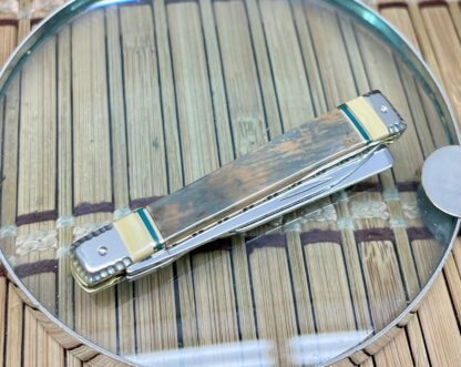 Case XX Wild Horse Custom Baby Doc Knife – Mammoth Fossil & Imperial Jade, 1 of 5 - Image 3