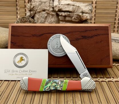 Wild Horse Custom Copperlock – Abalone & Gaspeite #1 of 5