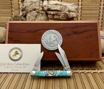 Wild Horse Custom Stockman – Abalone & Turquoise | #1 of 5