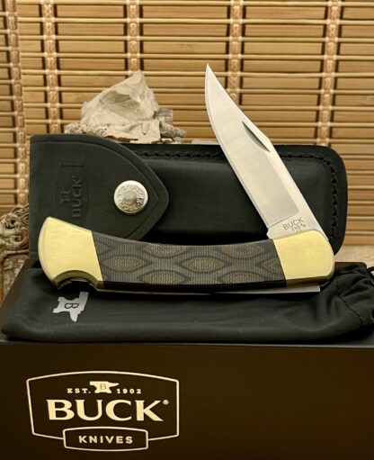 Buck 110 Python Micarta Knife – CPM Magnacut | Limited Edition 1 of 250 - Image 2