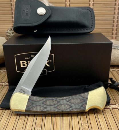 Buck 110 Python Micarta Knife – CPM Magnacut | Limited Edition 1 of 250 - Image 3