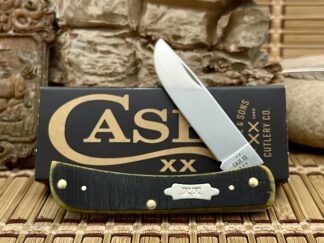 Sawcut Olive Bone Sod Buster Jr – Case XX 2025 Knife