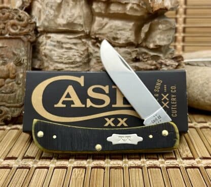 Sawcut Olive Bone Sod Buster Jr – Case XX 2025 Knife