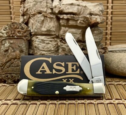 Sawcut Olive Bone Trapper – Case XX 6254 SS | 2025 USA
