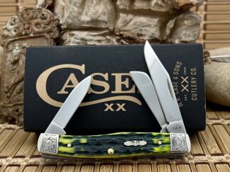 Case XX Custom Green Apple Stockman – Don Rodgers Scroll