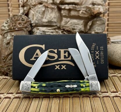 Case XX Custom Green Apple Stockman – Don Rodgers Scroll