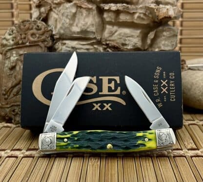Case XX Custom Green Apple Stockman – Don Rodgers Scrolled Bolsters – 1 of 1 Heirloom Knife - Image 3
