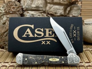 Case XX Custom Curly Oak Mini Copperlock Knife