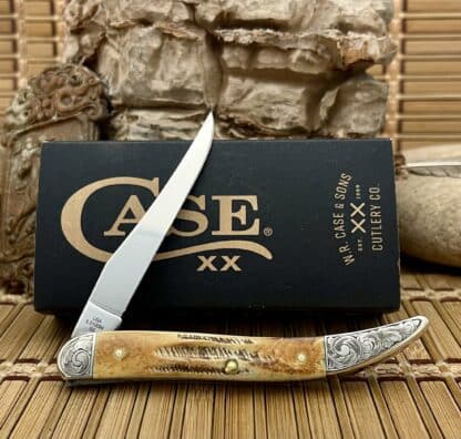 Magnificent Case XX Custom Burnt Bone Stag Medium Toothpick – 1-of-a-Kind Classic - Image 3