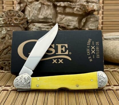 Elegant Case XX Custom Smooth Yellow Bone Copperlock – 1-of-a-Kind Collector’s Knife - Image 3