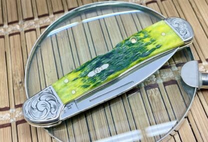 Vivid Case XX Custom Green Apple Bone Copperlock – 1-of-a-Kind Collector’s Edition - Image 2