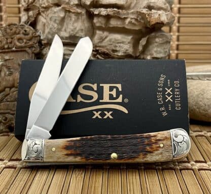 Remarkable Case XX Custom Brothers Jig Brown Bone Trapper – 1-of-a-Kind Heirloom - Image 3