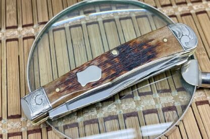 Remarkable Case XX Custom Brothers Jig Brown Bone Trapper – 1-of-a-Kind Heirloom - Image 2