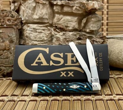 Caribbean Bone USA Flag Baby Doc – Case XX 2025 Knife