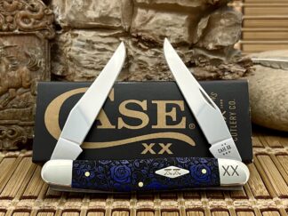 Case XX 2025 Ultra Violet Roses Muskrat Pocket Knife