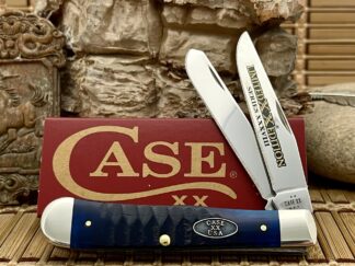 Case XX Gator Jig Ocean Blue Trapper Knife