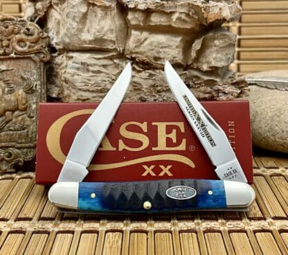 Case XX Gator Jig Ocean Blue Muskrat Knife