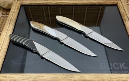Ultra Rare Buck USA 208 Custom Prototype Dagger 3 Knife Set